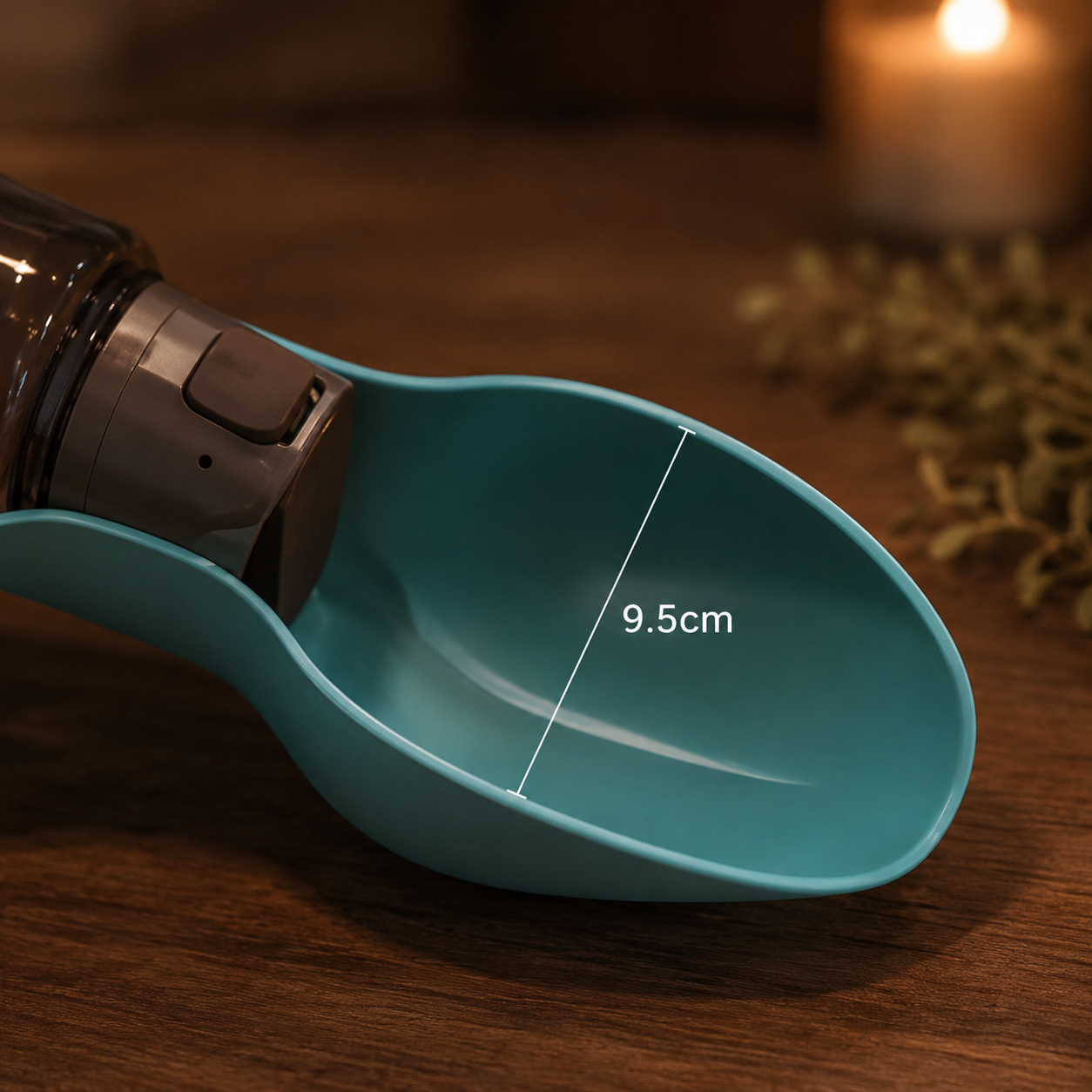 Gourde Portable pour Chien 800 ml avec Gamelle Intégrée – Distributeur d'Eau Anti-Fuite pour Voyage et Promenade